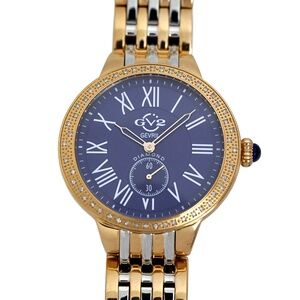 Gv2 by Gevril Astor Ladies Diamond Rose Gold Swiss Quartz Limited Edition Watch